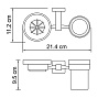 Держатель стакана и мыльницы WK К-6526 LIPPE