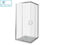 Душевое ограждение GOOD DOOR INFINITY CR-80-C-CH 80*80*185 квадратное стекло прозрачное 6 мм