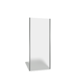Боковая часть GOOD DOOR INFINITY SP-100-G-CH (1000 x 1850 мм) матовое стекло 6 мм