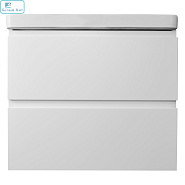 Тумба AZARIO подвесная "Мила НЕО-70" белая с раковиной МОНТЕ НЕО-71*47,5 см