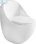 Унитаз-моноблок Holler Tron с сиденьем микролифт