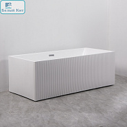 Ванна отдельностоящая AZARIO KATRINA 1700x750x580 мм., белая