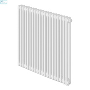 Дизайн-радиатор Royal Thermo Insignia VC2050 - 20 секц.RAL9016 нижнее подкл. при Δt70-1240 Вт 12,4м2