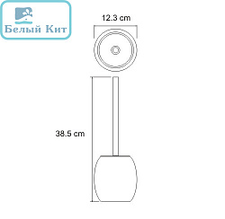 Щетка для унитаза напольная WK К-6727 RUWER
