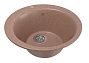 Мойка ML-GM13 круглая, терракотовая (307), 495мм