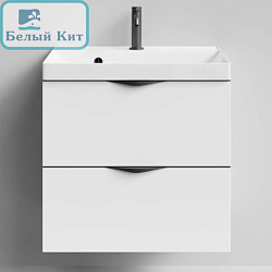 Тумба VOD-OK "МАРКО 60" окрашенная белая БЕЗ раковины Classic-60 (Andrea)