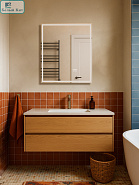 Зеркало MONTEREY "Аврора 119" 60х70 с подогревом и подсветкой и часами