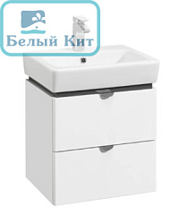 Тумба  АКВАТОН подвесная "Скай 50" белая БЕЗ раковины Нео-50