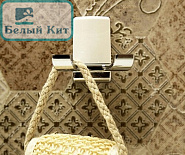 Крючок двойной WK К-5023DWHITE LEINE