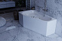 Ванна AQUATEK "МЕДЕЯ" ЛЕВАЯ 170х95х66 акриловая + панель фронтальная+сливная система