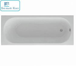Ванна AQUATEK "ОБЕРОН" 180х80х66 акриловая +сливная система+ фронтальная панель