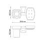 Держатель стакана и мыльницы WK К-2526 WERN 
