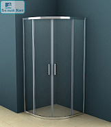 Душевое ограждение AZARIO AZ-121S 90*90*195 хром, 6мм прозрачное стекло