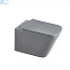 Унитаз подвесной SOLE CUBE 2 GREY серый с сиденьем микролифт