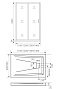 Душевая дверь раздвижная GOOD DOOR INFINITY WTW-120-G-CH (120*185 см) стекло матовое 6 мм