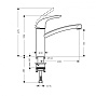 Смеситель для кухни HANSGROHE Focus E 31780000