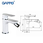 Смеситель для биде GAPPO G5048 белый/хром