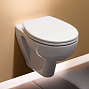 Унитаз подвесной VITRA S 20 Rim-Ex безободковый без сиденья 7741B003-0075