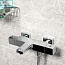 Смеситель для ванны WasserKraft ALME 1511 Thermo термостат