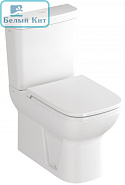 Унитаз-компакт VITRA S 20 9800B003-7205 белый с сиденьем микролифт пристенный с функцией биде