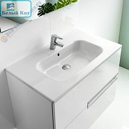 Тумба ROCA "VICTORIA NORD" белая ICE EDITION 80см БЕЗ раковины VICTORIA UNIK 80см
