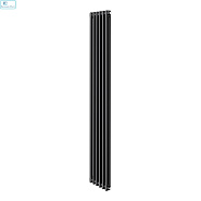 Дизайн-радиатор Royal Thermo Insignia C2180 - 06 секц. RAL9005 боковое подкл. при Δt70-1212 Вт 12м2