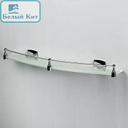 Полка стеклянная с бортиком WK К-2544 WERN (2524)