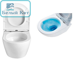 Унитаз подвесной AZARIO AZ-0046-UQ3 GRADO (система смыва ТОРНАДО 3.0) с сиденьем микролифт 