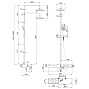 Душевая система LEMARK LM7007C TROPIK