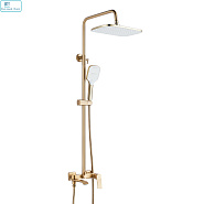 Душевая система SHEVANIK S4136G матовое золото