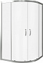 Душевое ограждение GOOD DOOR INFINITY R-120-G-CH (120*80*185 см) стекло матовое 6 мм