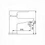 Смеситель для раковины LEDEME L1054