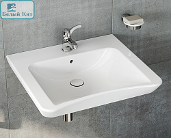 Умывальник VITRA Conforma 5289B003-0001 60*54,5 см  для людей с ограниченными возможностями