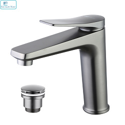 Смеситель для раковины LEMARK LM3737GM Bronx графит