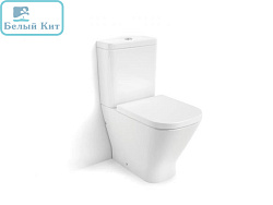 Унитаз-компакт ROCA "GAP" CLEAN RIM безободковый c сиденьем микролифт (801732004)