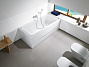 Ванна акриловая ROCA EASY 170х75 на каркасе с сифоном без панели