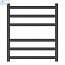 ПС Point Меркурий PN83856B П6 500x600, диммер справа, черный