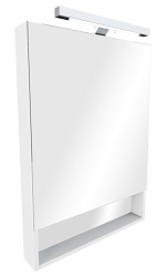 Зеркало-шкаф ROCA "GAP" 70 см белый глянец с подсветкой