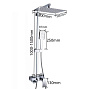 Душевая система GAPPO G2407-20  хром