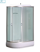 Душевая кабина Loranto CS-66120-20R F 120х80х215 поддон 20 см, белое стекло 4мм