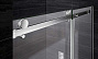 Душевая дверь раздвижная GOOD DOOR Galaxy WTW-170-C-CH (170*195 см) стекло 6 мм профиль хром 