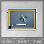 Зеркало КЗСК 319ску 60*80  с сенсорным выключателем (3190608ску)