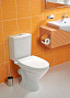 Унитаз-компакт SANTEK "ЛИГА" белый, сиденье дюропласт 1WH302141