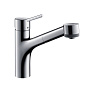 Смеситель для кухни HANSGROHE 32841000 TALIS S с вытяжным душем