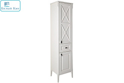 Пенал ASB Woodline напольный "МОНТЕ-40" бежевый , левый