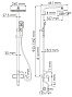 Душевая система Wasserkraft А16501 со смесителем