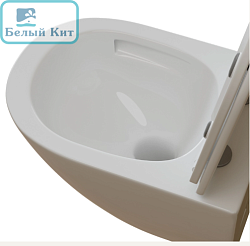 Унитаз подвесной WAVE WEST безободковый ТОРНАДО с сиденьем микролифт