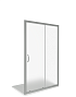 Душевая дверь раздвижная GOOD DOOR INFINITY WTW-130-G-CH (130*185 см) стекло матовое 6 мм