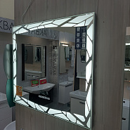 Зеркало VIGO "Mellissa"Media GREY  80 см с подсветкой и медиа-блоком
