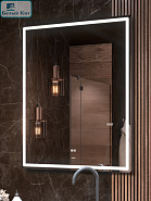Зеркало VIGO Roberta Luxe 800 z.ROB.80.Luxe  80*100 см часы+подогрев